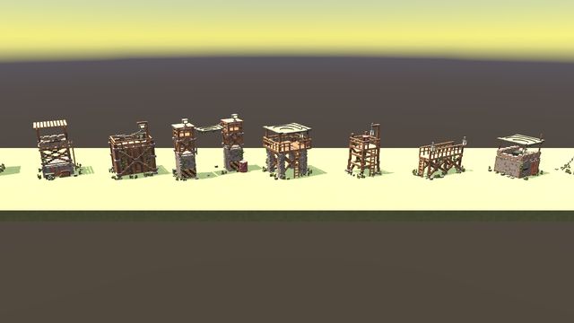 Screenshot towers